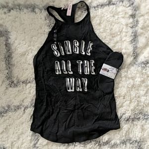 Graphic sleep PJ tank top
